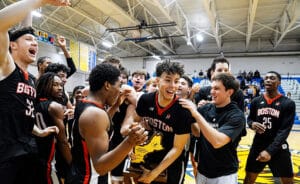 Newman. boys basketball